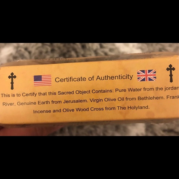 Set of Holy water, incense, earth, oil - Picture 5 of 5